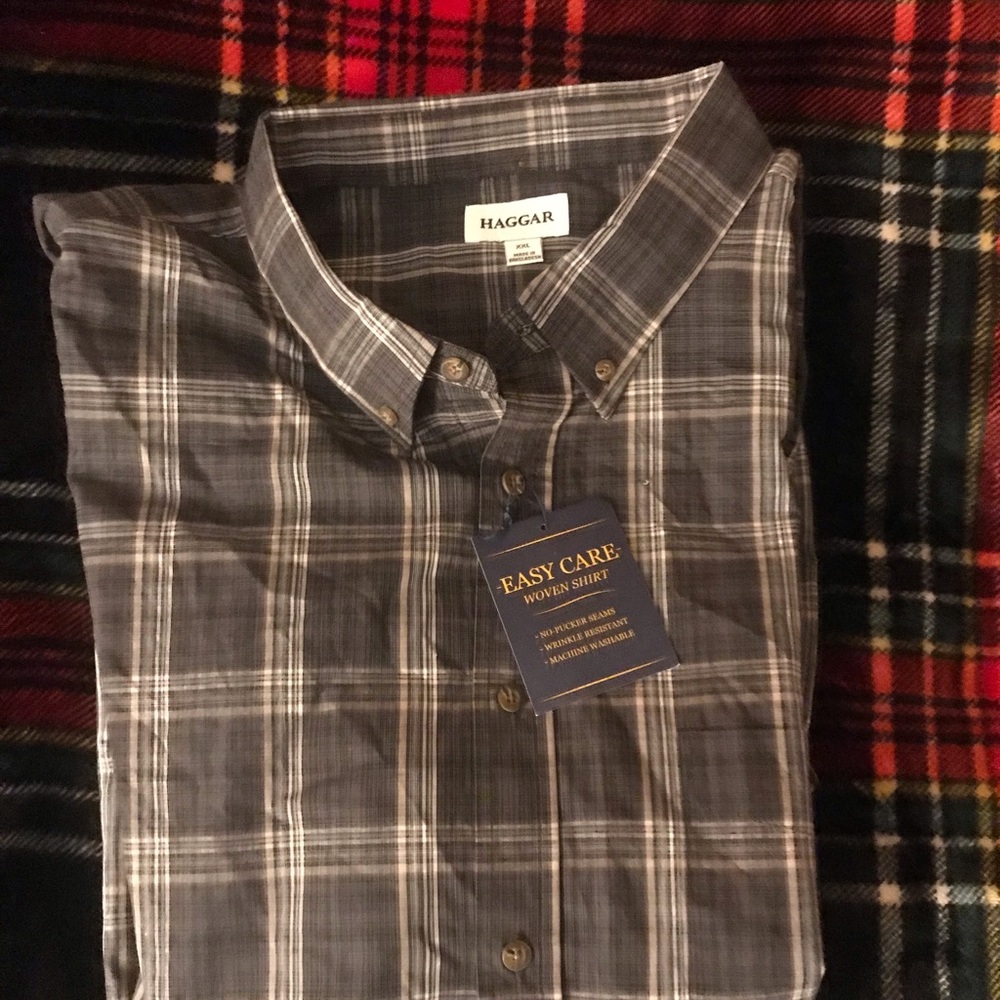 Haggar Signature Collection Weekender long sleeve dress shirt